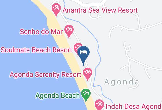 Mariposa Beach Grove Map