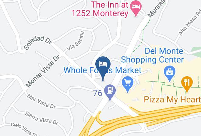 Monterey - Mariposa Inn And Suites Maps