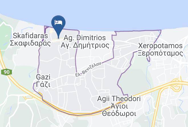 Iraklion - Marirena Hotel Maps