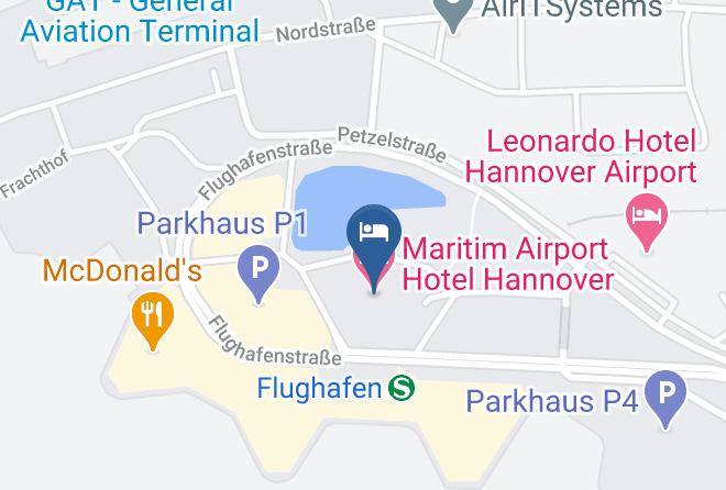 Stadt Hannover - Maritim Airport Hotel Hannover Maps