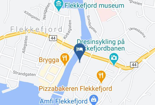 Flekkefjord - Maritim Fjordhotel Maps