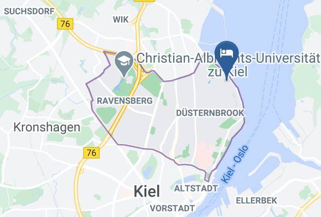 Kiel - Maritim Hotel Bellevue Kiel Maps
