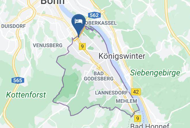 Bonn - Maritim Hotel Bonn Maps