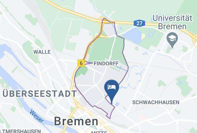 Maritim Hotel Bremen Map