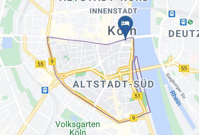 Cologne - Maritim Hotel Koln Maps