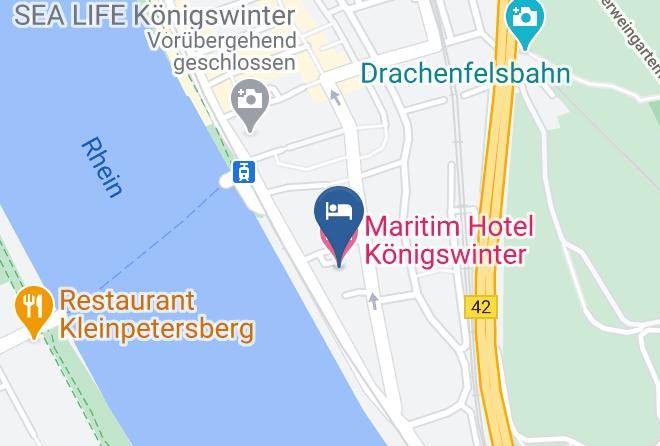 Rhein Sieg Kreis - Maritim Hotel Konigswinter Maps