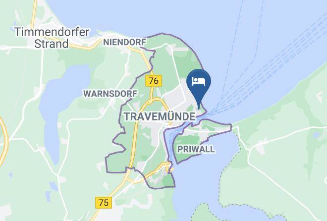 Lubeck - Maritim Strandhotel Travemunde Maps