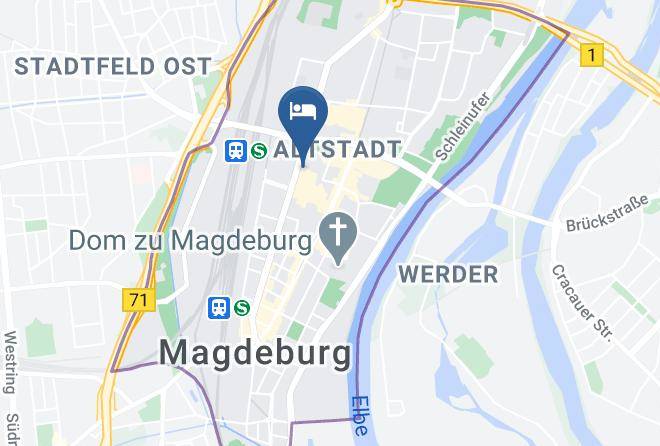 Magdeburg - Maritim Hotel Magdeburg Maps