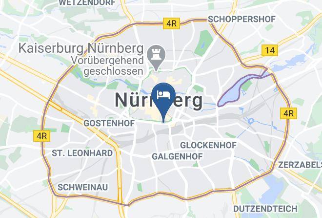 Nuremberg - Maritim Hotel Nurnberg Maps