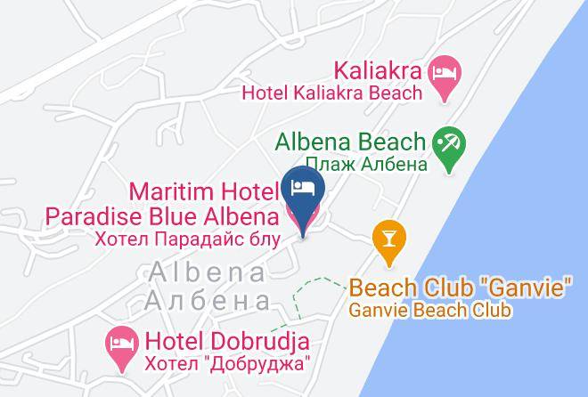 Balchik - Maritim Hotel Paradise Blue Albena Maps