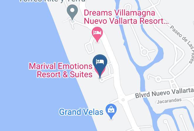 Bahia De Banderas - Marival Emotions Resort & Suites Maps