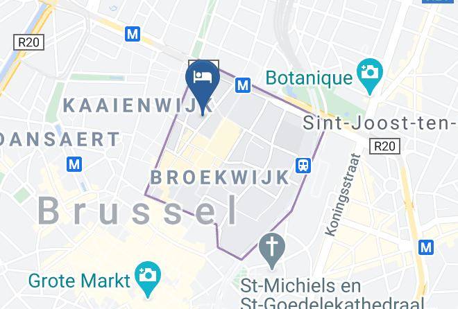 Brussels - Marivaux Hotel Maps