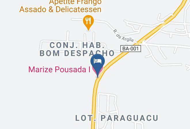 Vera Cruz - Marize Pousada I Maps