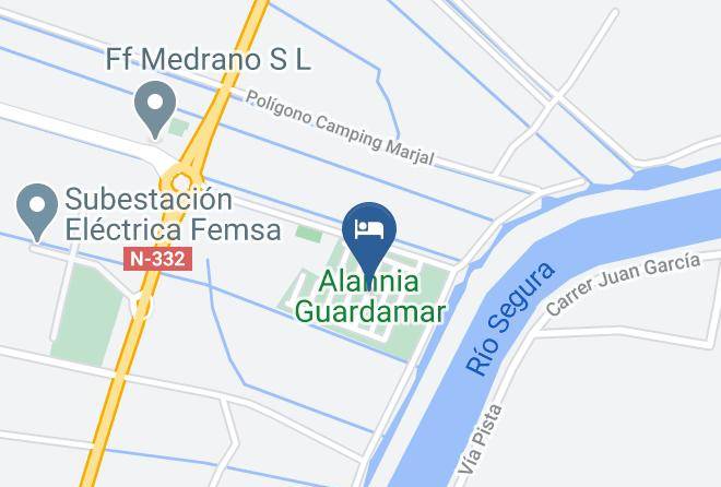 Alicante - Alannia Guardamar Maps