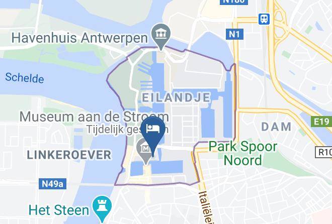 Antwerp - B&b Marjorie Ii Maps