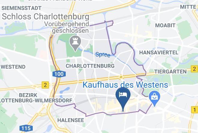 Stadt Berlin - Mark Apart Hotel Maps