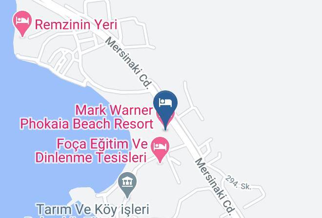 Foca - Mark Warner Phokaia Beach Resort Maps
