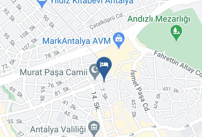 Muratpasa - Marka Otel Maps