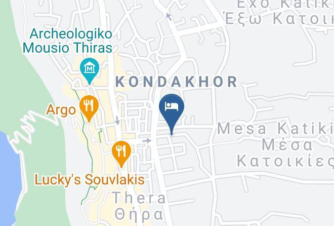 Thira - Markakis Studios Fira Maps