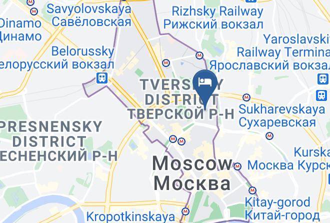 Moscow - Markell Hotel Maps