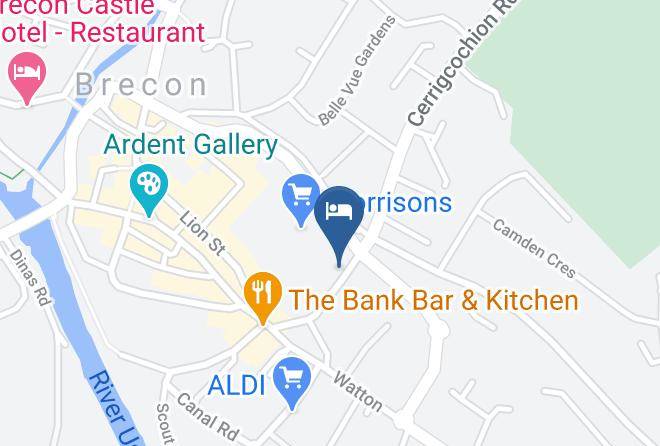 Powys - Markets Tavern Maps