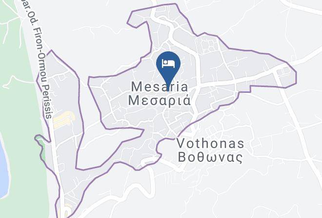 Markezinis Suites Map