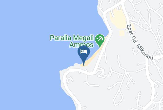 Mykonos - Markos Beach Hotel Maps