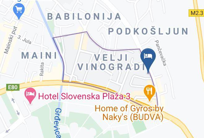 Budva - Markovic Maps