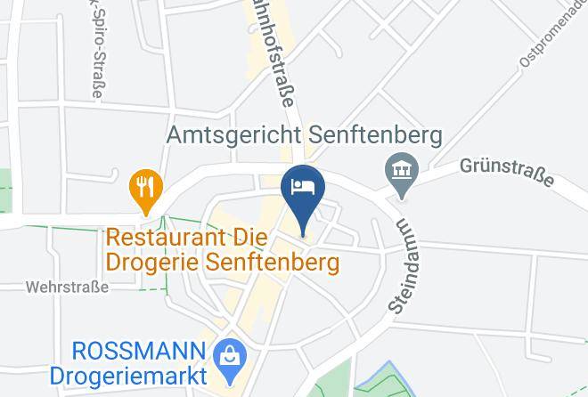 Oberspreewald Lausitz - Markt 15 Gastehaus Maps