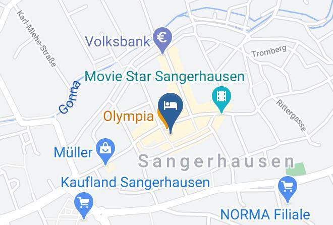 Mansfeld Sudharz - Pension Marktblick Maps