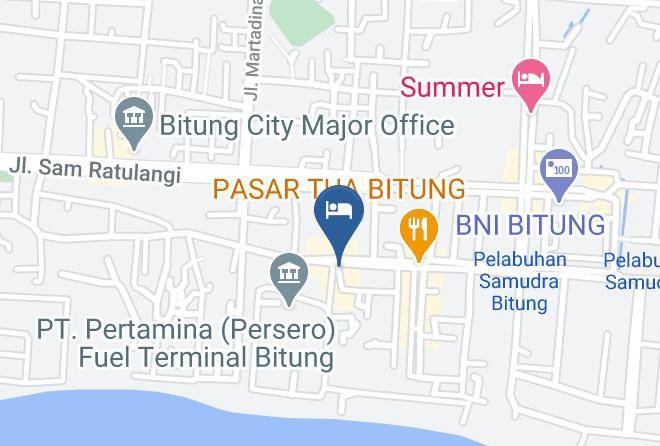 Kota Bitung - Markus Phoenix Hotel Maps