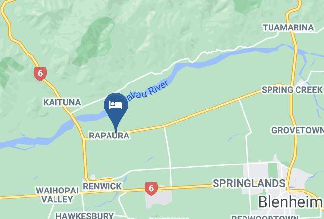 Rapaura - Marlborough Vintners Hotel Luxury Vineyard Accommodation Maps
