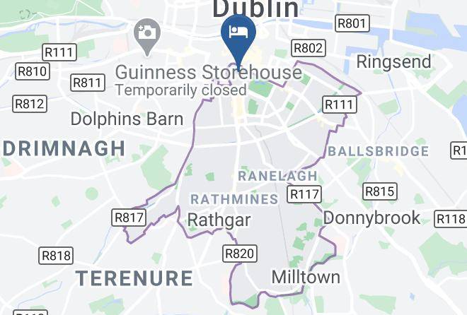 Dublin City - Marlin Hotel Dublin Maps