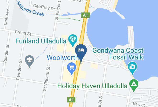 Shoalhaven - Marlin Hotel Maps