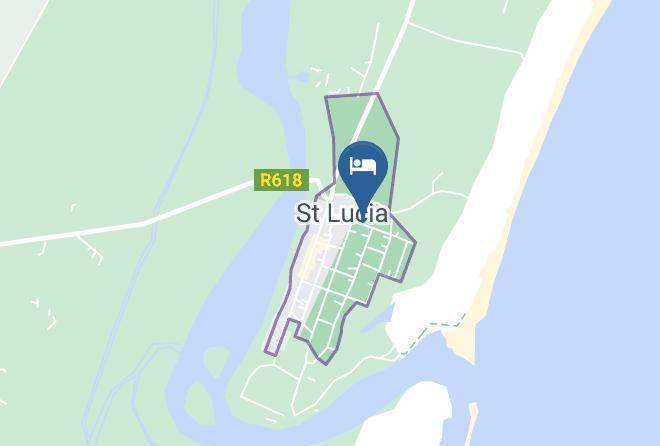 Umkhanyakude - Marlin Lodge St Lucia B&b Maps