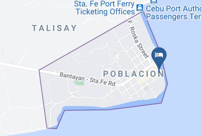 Cebu - Marlins Beach Resort Maps