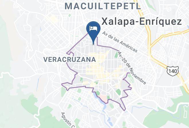 Xalapa - Hotel Marllou Maps