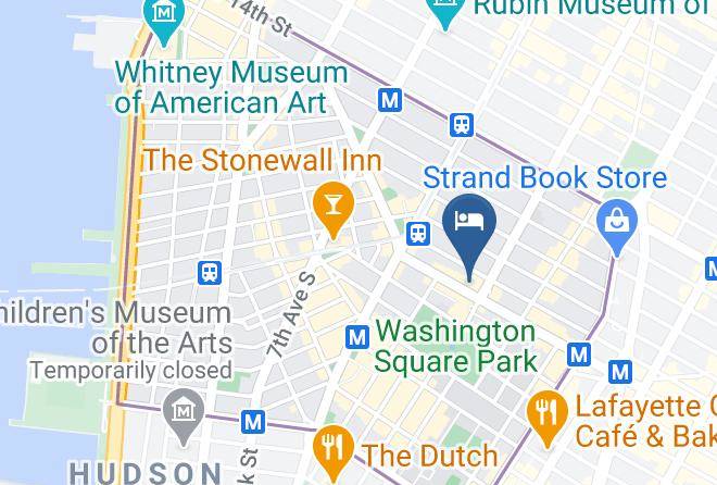 New York - The Marlton Hotel Maps