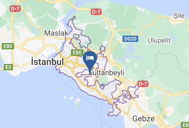 Maltepe - Marma Hotel Istanbul Asia Maps