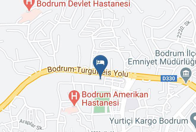 Bodrum - Marma Otel Maps