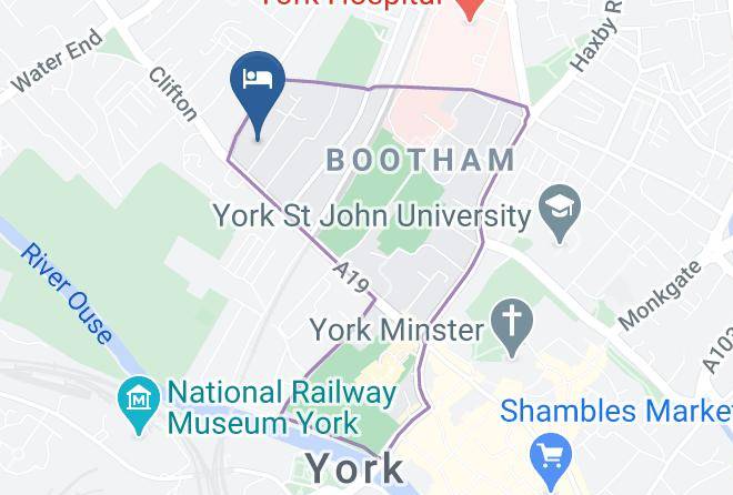 York - Clementines Town House Hotel Maps