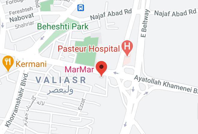 Zanjan - Marmar Hotel Maps