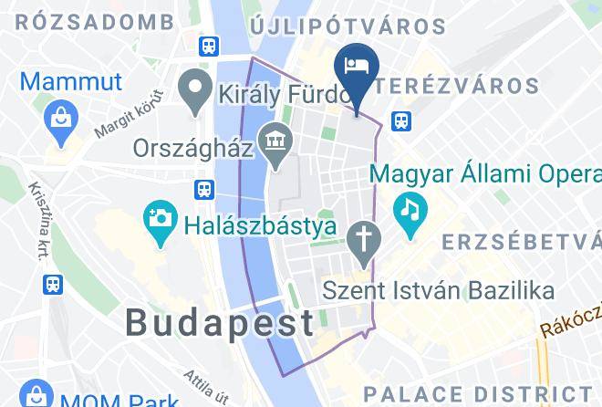 Budapest 5 Kerulet - Marmara Hotel Budapest Maps