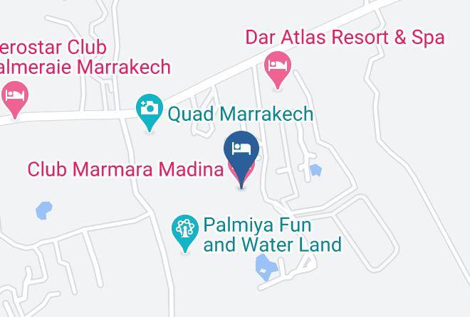 Marrakesh - Club Marmara Madina Maps