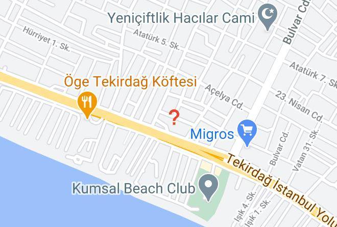 Marmara Ereglisi - Marmaraereglisi Yurt Ve Otelcilik Limited Sirketi Maps