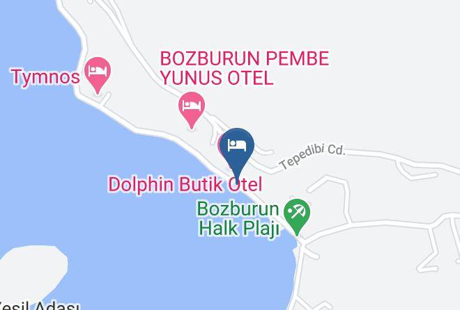 Marmaris - Marmaris Bozburun Otel Maps