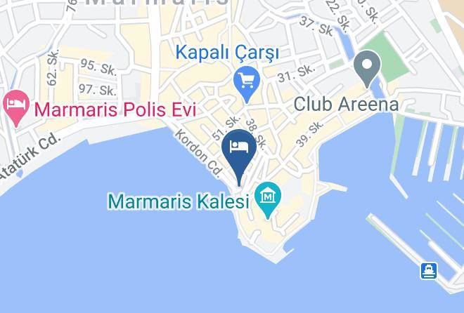 Marmaris - Marmaris Castle Hotel Maps