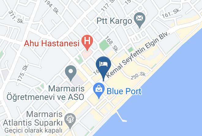 Marmaris - Marmaris Hotels By Lookbookholiday Maps