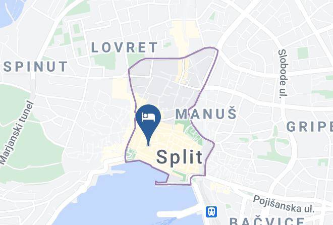 Split - Marmont Hotel Maps