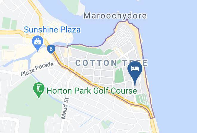 Sunshine Coast - Maroochydore Beach Holiday Park Maps